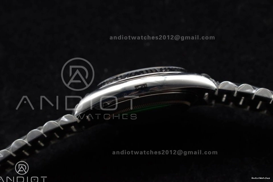 Bright 718 GSF Bracelet Black Weight 40 Gain on Crystal DayDate Dial SS President A 0316